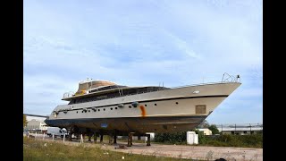 PROJECT YACHT / AGARTHA 35 m  ALUMINIUM HULL By PORSIUS SHIPYARD HOLLAND / VIDEO Tour (Walkthrough)