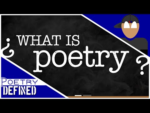 What Is Poetry? #PoetryDefined