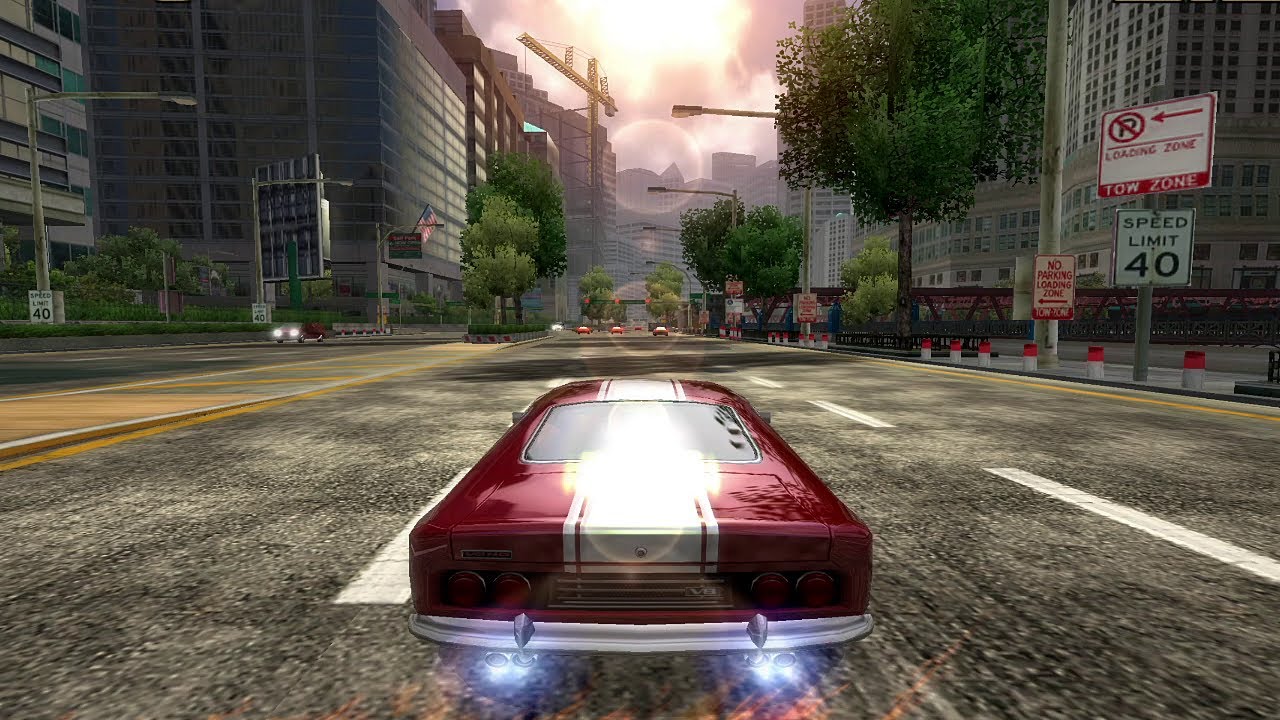 Burnout 3: Takedown - Road Rage (Downtown, USA) - Xbox/Xemu