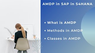 AMDP in SAP s4hana | Methods | Classes | Database Procedure | Step by Step Guide