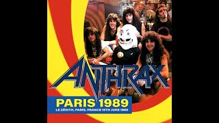 Anthrax :: Live @ Le Zenith, Paris, France, 6/15/89 - YouTube