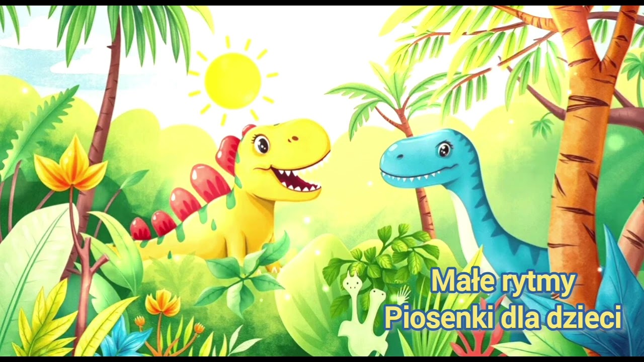 🌟Dinozaury w Zabawie🌟 Najlepsze Piosenki dla dzieci - muzyka dziecięca