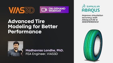 Webinar: Advanced Tire Design & Simulation with VIAS3D