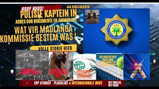 Polisie Kaptein in arres oor sensitiewe dokumente !