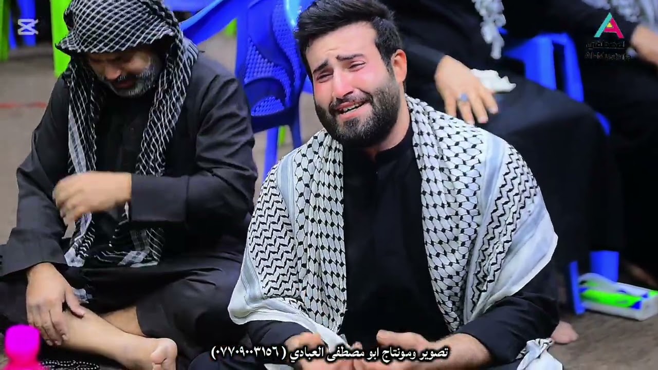 عزاء المرحوم محمد ابن المرحوم الشيخ حسن العساف ابو نور البوسليمي بحضور الناعي الشيخ صلاح الكرناوي 