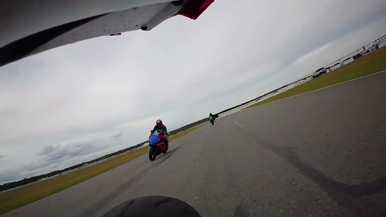 Pocono Raceway, Rear view. My first track day! 2017 Ducati Panegali 959 rear view, part 1 of 3