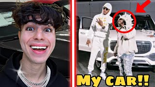 I PUT MY $200,000 MAYBACH IN A FAMOUS RAPPERS MUSIC VIDEO!!