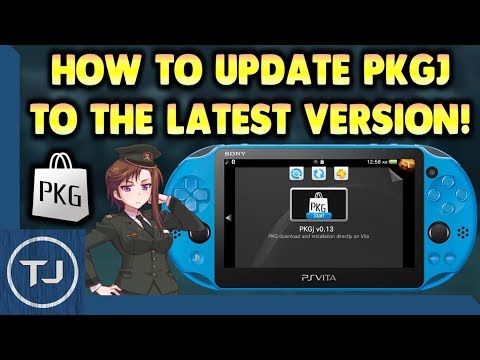PS Vita How To Update PKGj & Config To The Latest Version!