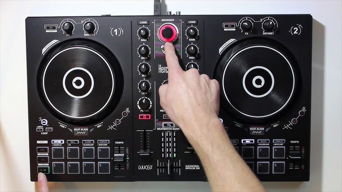 Hercules DJControl Inpulse 300 Mk2 review 🎚 The easiest way to learn  beatmixing? - YouTube