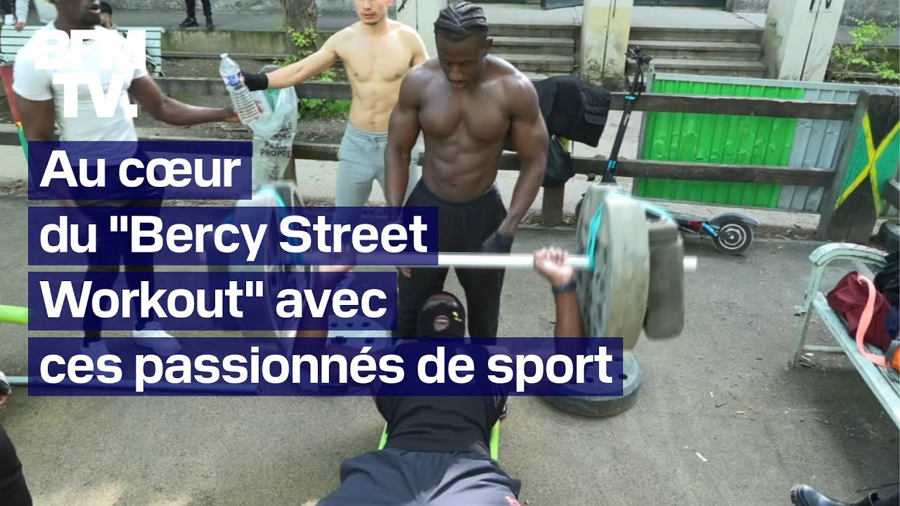 Le Bercy Street Workout le repaire des passionns de musculation en plein air