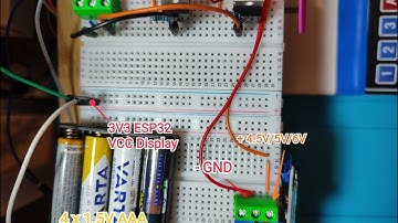 Keypad and Display Project for Fan Control with ESP32 