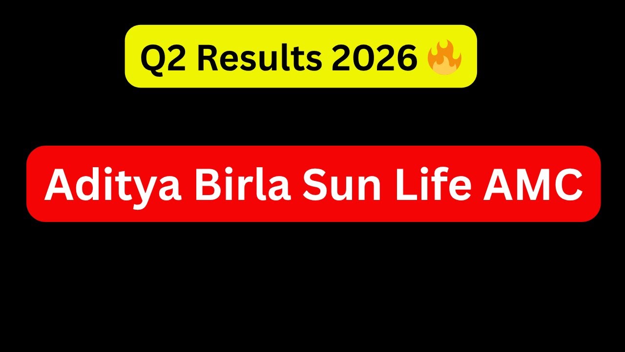 Aditya Birla Sun Life AMC Q2 Results 2026 | ABSL AMC Q2 FY26 Earnings Breakdown
