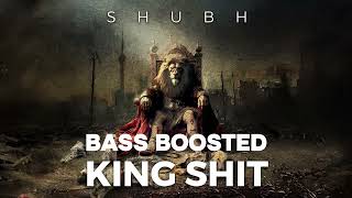 SHUBH - King Shit | High Bass Boosted    Diss Track Resimi