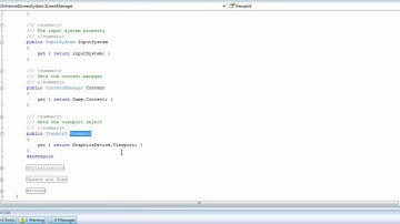 XNA AT - Enhanced Screen System Part 1