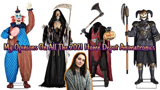 My Opinions On All The 2021 Home Depot Animatronics!