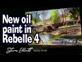 Trying out the new oil paint in Rebelle 4