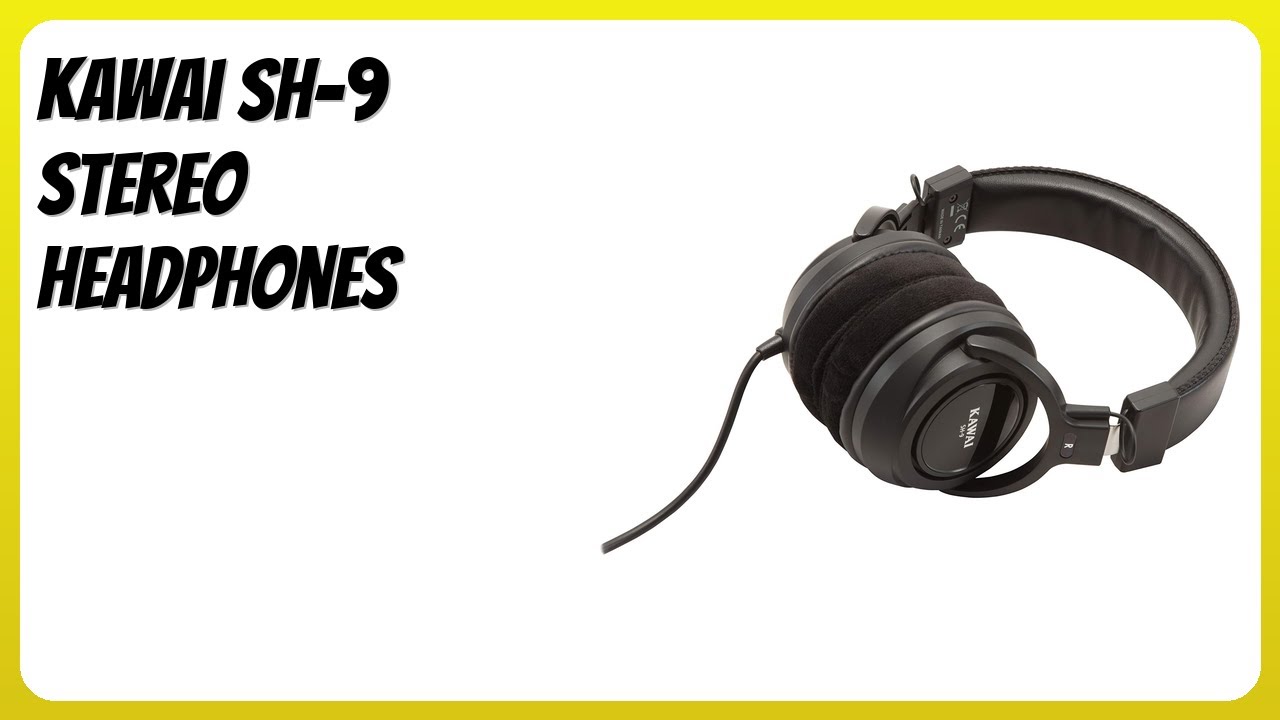 REVIEW (2026): Kawai SH-9 Stereo Headphones. Features - YouTube