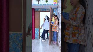 Devanshi ka mask wala bhoot bhaga diya 😲❤️ #shorts #ytshorts #foryou #trending #viralvideo