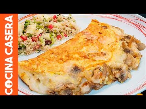 Como hacer omelet de verduras