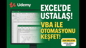 Profesyonel Bir Projeyi Baştan Sona Anlattım – Excel VBA Eğitimi Kaçmaz!