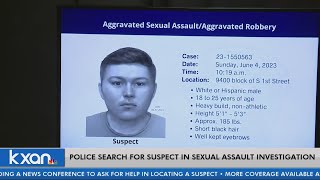 Police need help searching for suspect after south Austin sexual assault