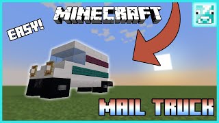Minecraft: Simple MAIL TRUCK Tutorial