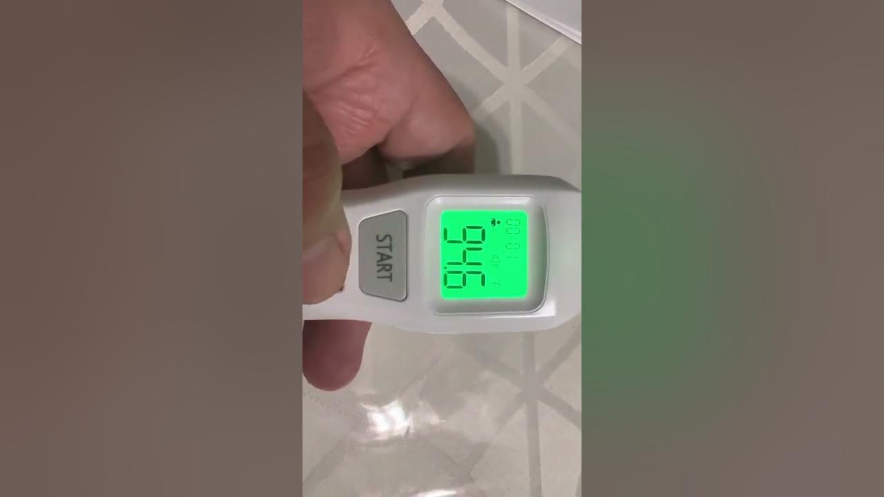 Cvs infrared thermometer YouTube