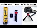 digitek Mini tripod 📱mobile 📷camera tripod unboxing DIGITEK TRIPOD DTR 200 MT Mini portable tripod
