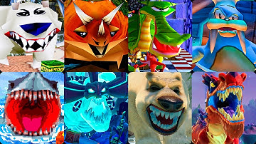 Evolution of Chase Levels in Crash Bandicoot Games (1996 - 2025)
