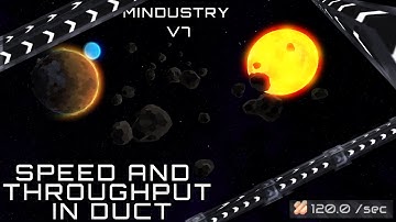 Speed and Throughput in duct Mindustry V7 + link download