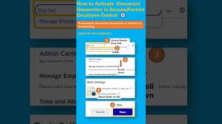 How to Activate Document Generation in SuccessFactors Employee Central  ⚙️  -  Quick Guide Tutorial Net Worth