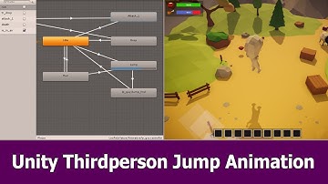 Unity Thirdperson Character Jump Animation