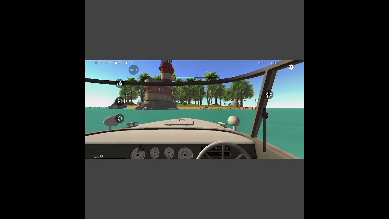 Ocean is home survival island Explore Lighthouse 