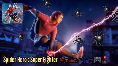 🤯 Spider Hero: Super Fighter Gameplay Walkthrough 🎮🕹🕷🕸 | Android/IOS Game (All Levels)