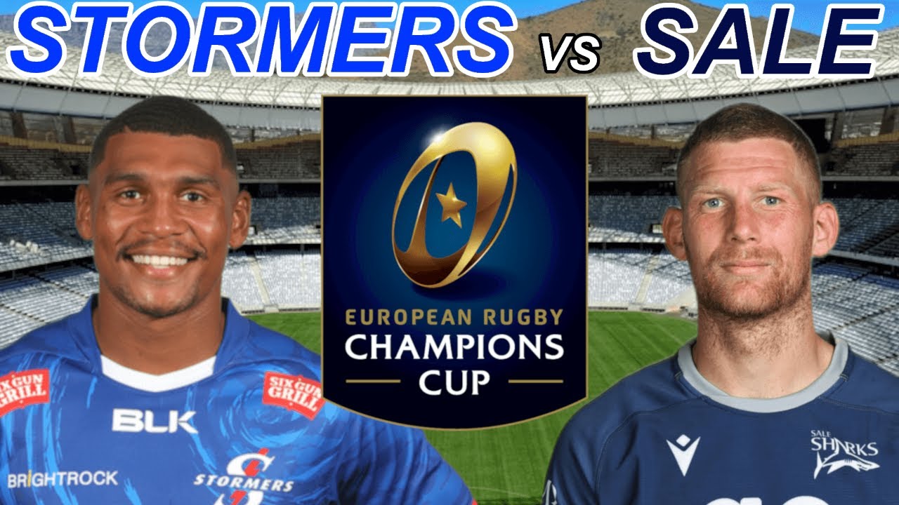 STORMERS vs SALE SHARKS Champions Cup 2025 Live Commentary YouTube