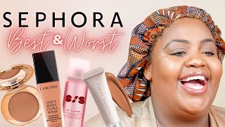 BEST & WORST SEPHORA PURCHASES | Finally Trying All NEW Sephora Makeup | Fenty, O/S, Lancome + MORE screenshot 3