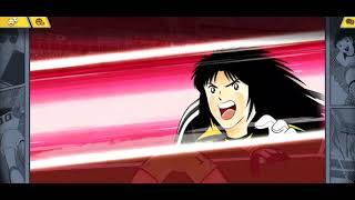 Captain Tsubasa Drean Team Ken Wakashimazu Ultimate Wakado - Ryu Spinning Back Kick Block