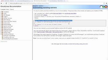 CloudLinux Kurulumu (CloudLinux İnstall)