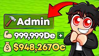 I Found the SECRET ADMIN ITEMS in Kick a Lucky Block Roblox!!