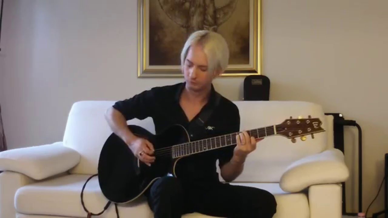 LTD Thinline TL-6: John Rox plays Volteggiare acoustic version (live sound)