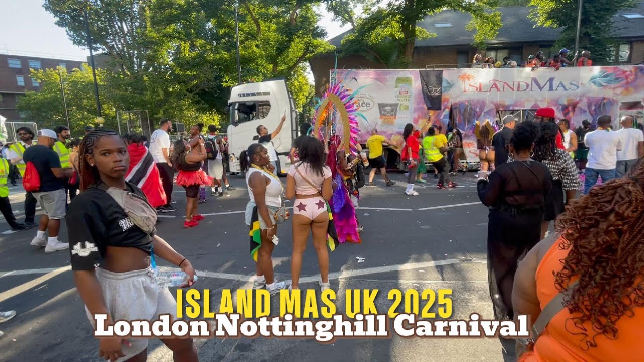 ISLAND MAS UK 2025: London Nottinghill Carnival - YouTube