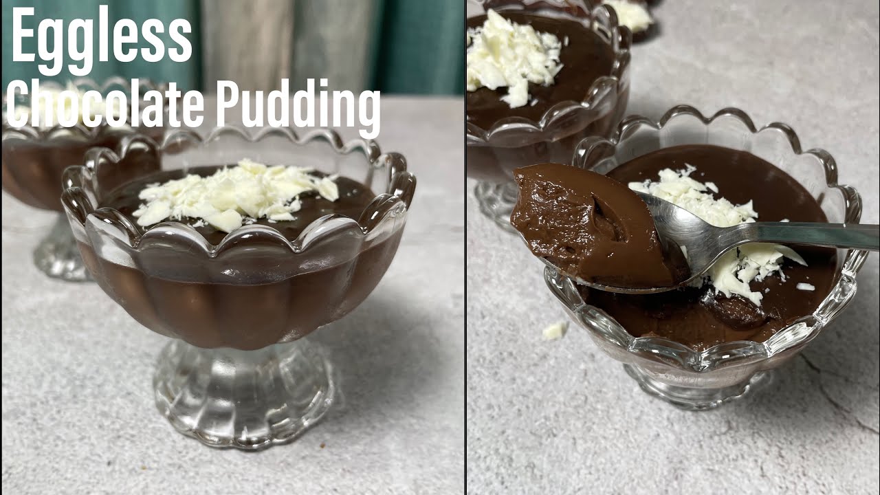 EGGLESS CHOCOLATE PUDDING | chocolate pudding recipe | eggless choco pudding | एगलेस चॉकलेट पुडिंग | Best Bites