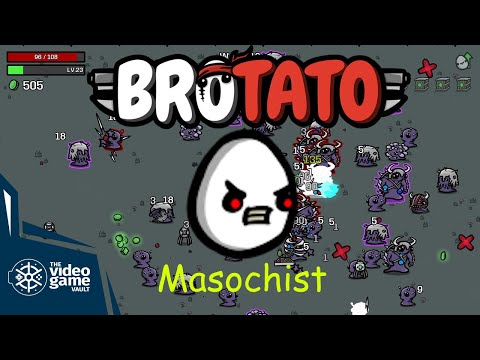 Brotato Abyssal Terrors - Masochist - Danger 0 { PC - 1440 60fps - No Commentary }