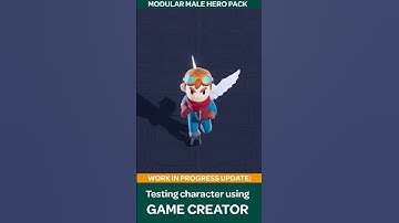 🧩 Another update on our Modular Male Hero Pack!  #3dgamedevelopment #gamedev #unity3d #unrealengine