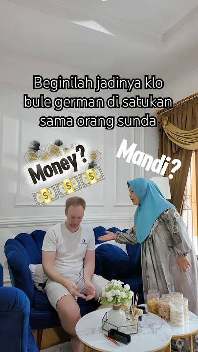 Ketika aa bule di satukan sama orang sunda beginilah jadinya #language #missunderstand #fyp