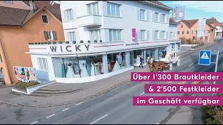 Wicky Braut- Festmode, Drone Shot Durch Das Grösste Brautgeschäft Der Zentralschweiz