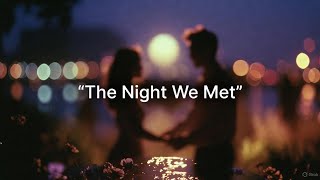 Ed Sheeran ft Adele - The Night We Met 