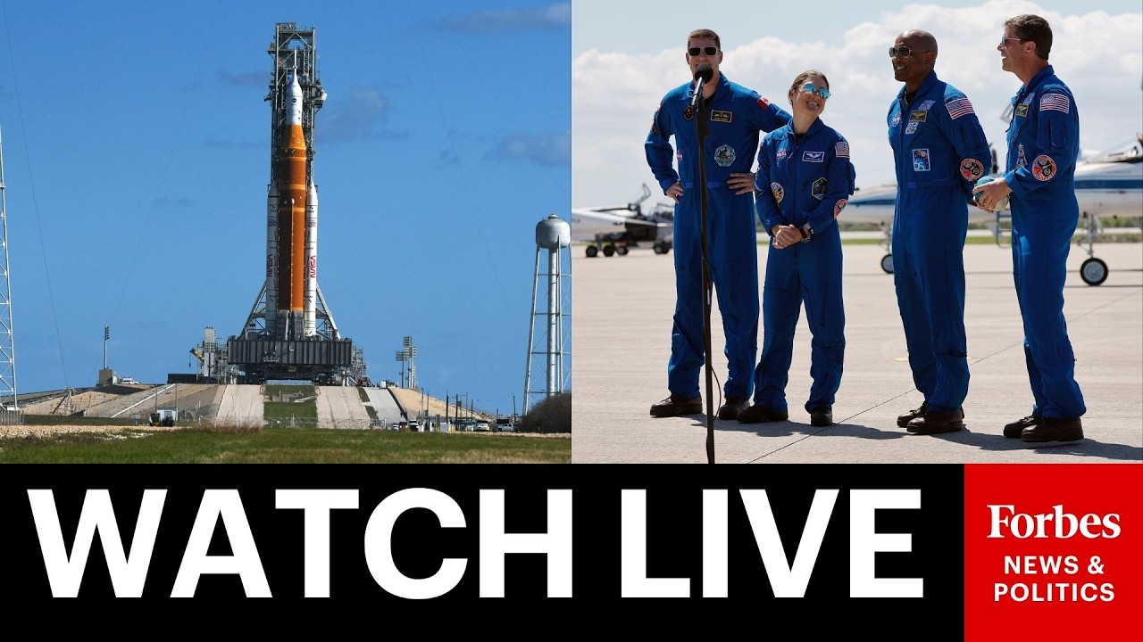 LIVE: NASA Holds Artemis II Launch Prep Press Conference