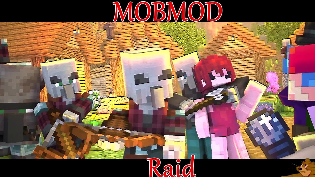 FNF MOD: [MOBMOD/Minecraft Animation] BF vs Pillagers | Raid - YouTube