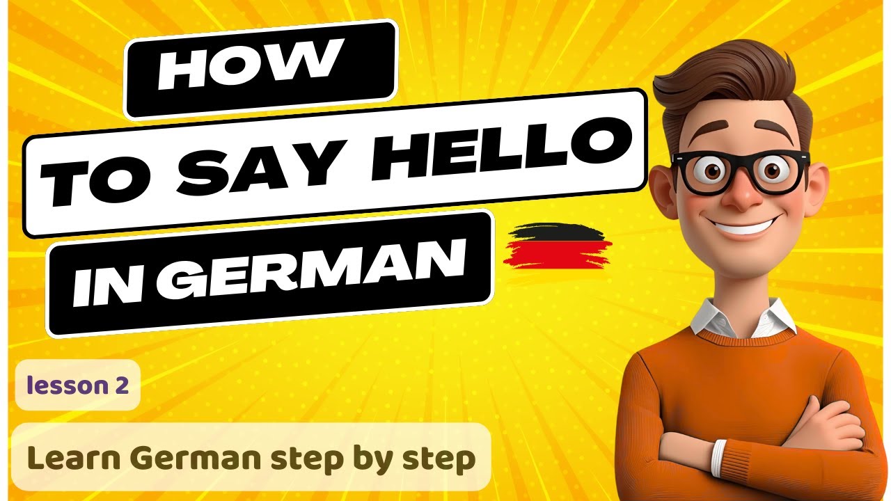 German for Beginners | How to Say Hello in German | Top German ...